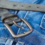 blue jeans, belt, belt buckle